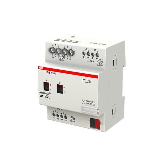 ABB LR/S2.16.1 Lichtregler, 2fach, 1-10 V, REG, Made in Germany