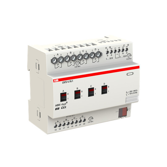 ABB LR/S4.16.1 Lichtregler, 4fach, 1-10 V, REG, Made in Germany