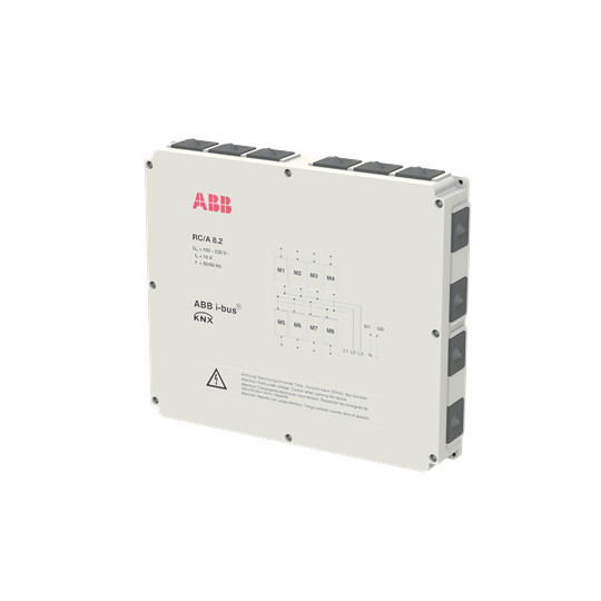 ABB RC/A8.2 Raum-Controller Grundgerät, 8 Module, AP, Made in Germany