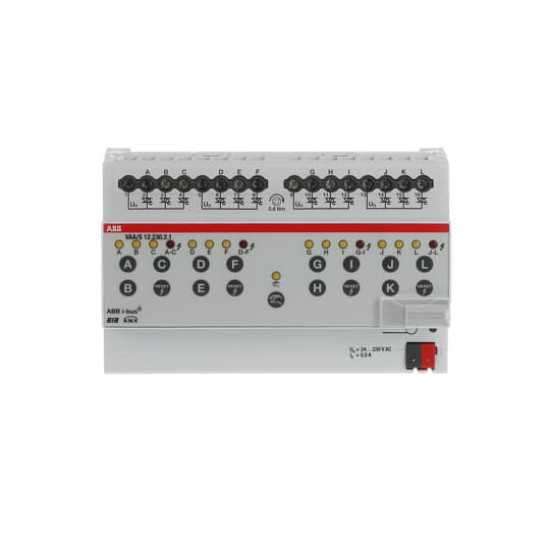 ABB VAA/S12.230.2.1 Ventilantrieb-Aktor, 12fach, 230 V, REG, Made in Germany