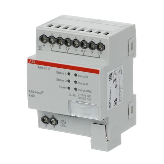 ABB AA/S4.1.2 Analogaktor, 4fach, REG, Made in Germany