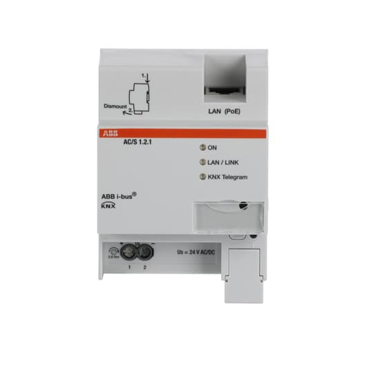 ABB AC/S1.2.1 Application Controller, BACnet, REG, Made in Germany