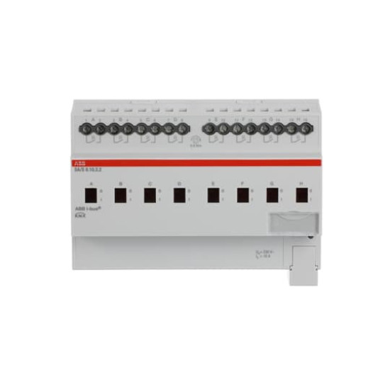 ABB SA/S8.10.2.2 Schaltaktor, 8fach, 10 A, REG, Made in Germany