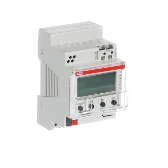 ABB FW/S8.2.1 Funkschaltuhr, 8 Kanäle, REG, Made in Germany