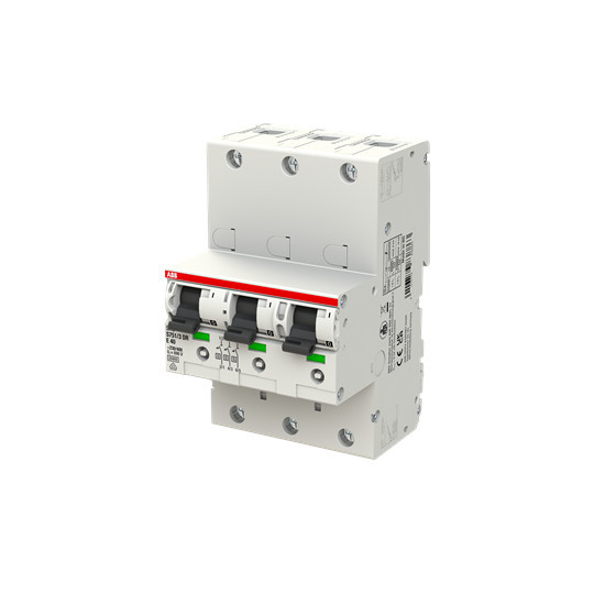 ABB S751/3DR-E 40 sel. Haupt-LS SHU E-Char.,25kA,40A,3x1P