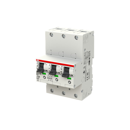 ABB S751/3DR-E 50 sel. Haupt-LS SHU E-Char.,25kA,50A,3x1P