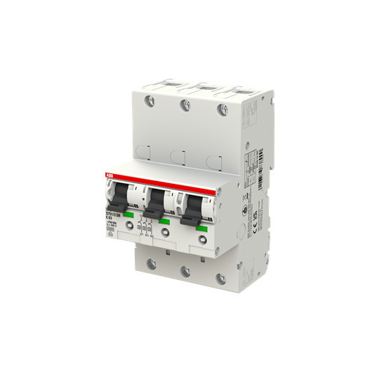 ABB S751/3DR-E 63 sel. Haupt-LS SHU E-Char.,25kA,63A,3x1P