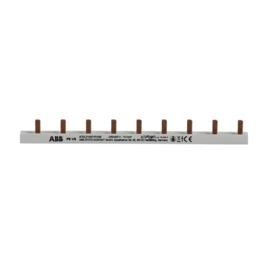 ABB PS1/9 Phasenschiene 1Ph.,9Pins,10qmm, Made in Germany