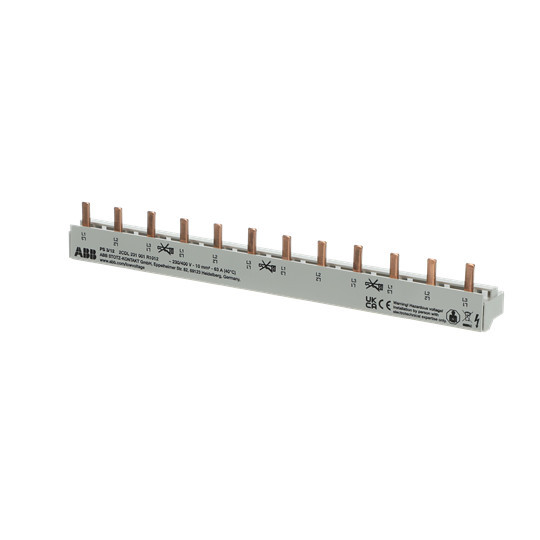 ABB PS3/12 Phasenschiene 3Ph.,12Pins,10qmm, Made in Germany