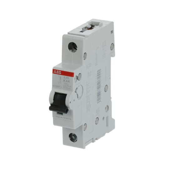 ABB S201-K4 Sicherungsautomat K-Char., 6 kA, 4 A, 1P, Made in Germany