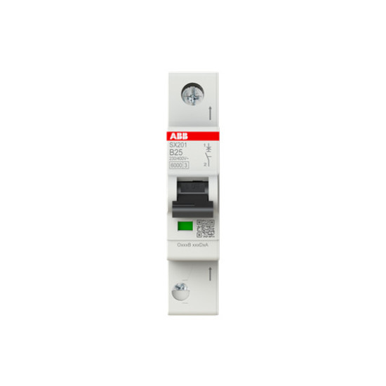 ABB SX201-B25 Sicherungsautomat Flexline B-Charakteristik, 6kA, 25A, 1P