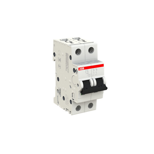 ABB S202-C10 Sicherungsautomat C-Char.,6kA,10A,2P, Made in Germany