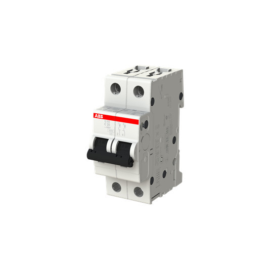 ABB S202-C20 Sicherungsautomat C-Char., 6 kA, 20 A, 2P, Made in Germany