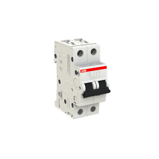 ABB S202-C20 Sicherungsautomat C-Char., 6 kA, 20 A, 2P, Made in Germany