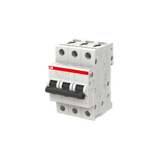 ABB S203-C2 Sicherungsautomat C-Char., 6 kA, 2 A, 3P, Made in Germany