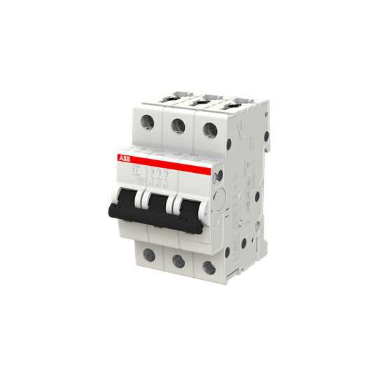 ABB S203-C6 Sicherungsautomat C-Char., 6 kA, 6 A, 3P, Made in Germany