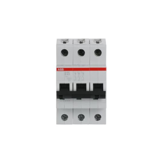 ABB S203-B40 Sicherungsautomat B-Char., 6 kA, 40 A, 3P, Made in Germany