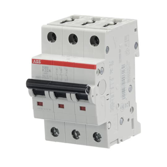 ABB S203-K32 Sicherungsautomat K-Char., 6 kA, 32 A, 3P, Made in Germany