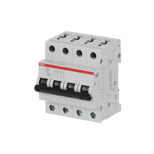ABB S204-C50 Sicherungsautomat C-Char., 6 kA, 50 A, 4P, Made in Germany