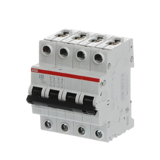 ABB S204-B80 Sicherungsautomat B-Char., 6kA, 80A, 4P, Made in Germany
