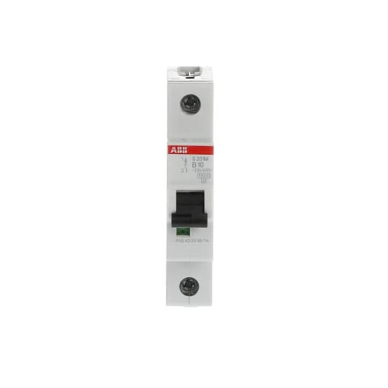 ABB S201M-B10 Sicherungsautomat B-Char., 10 kA, 10 A, 1P, Made in Germany