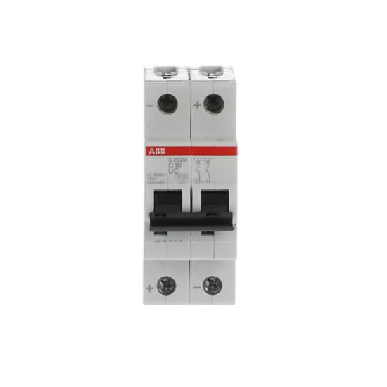ABB S202M-C10UC Sicherungsautomat C-Char., 10 kA, 10 A, 2P, Made in Germany