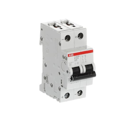 ABB S202M-K2UC Sicherungsautomat K-Char., 10 kA, 2 A, 2P, Made in Germany