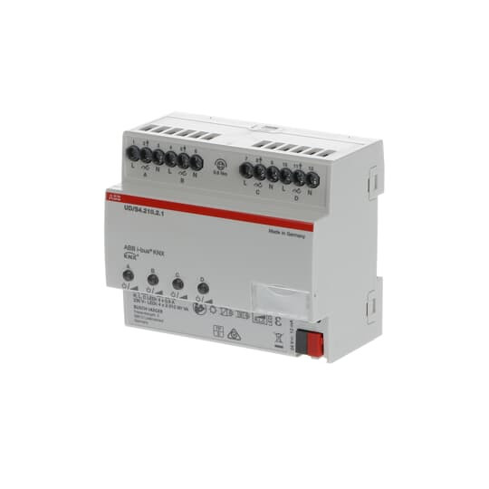 ABB UD/S4.210.2.1 LED-Dimmer, 4-fach, 210 W/VA, REG, Made in Germany