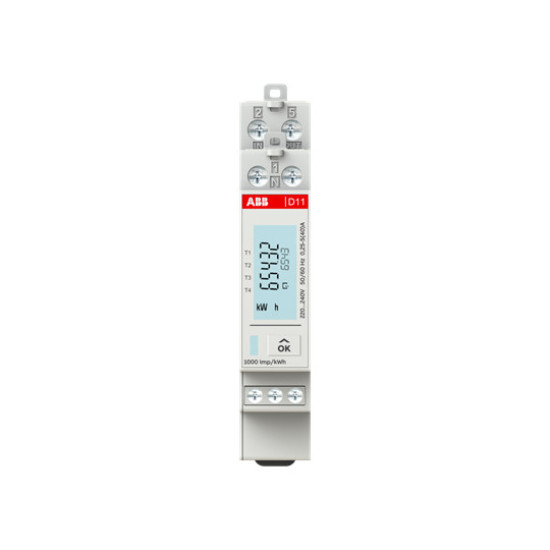 ABB D11 15-M 40 Wechselstromzähler 40A, MID, 1DO+1DI
