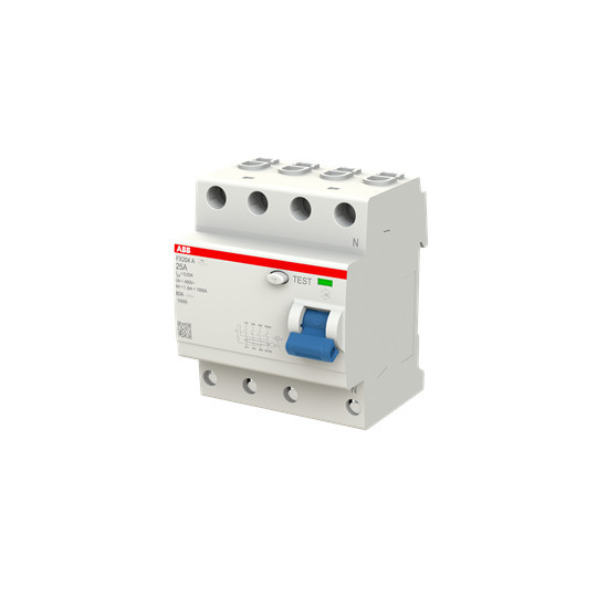 ABB FX204A-25/0,03 FI-Schutzschalter 4P,Typ A,25A,30mA FlexLine Push-in Technologie
