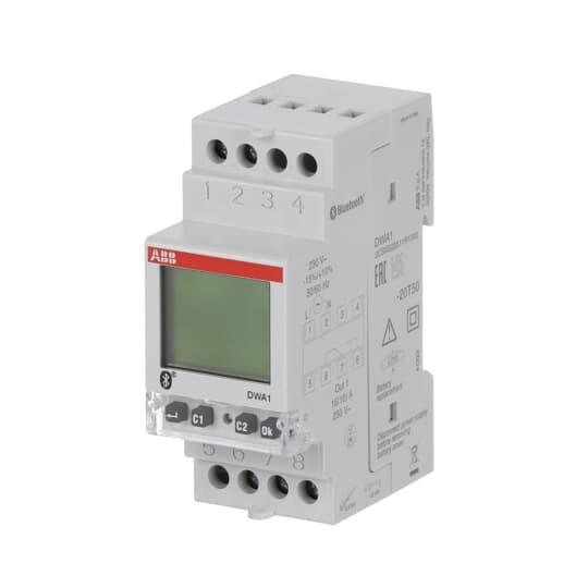 ABB DWA1 Dig. Astroschaltuhr 1 Kanal Bluetooth Programmierung per App