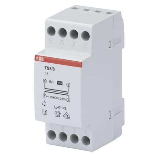 ABB TS8/8 Klingeltransformator 8VA, 8VAC