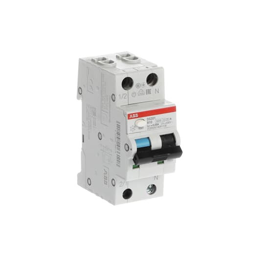 ABB DS201A-B10/0,03 FI/LS-Schalter 6kA, 1P+N, Typ A, B 10, 30mA