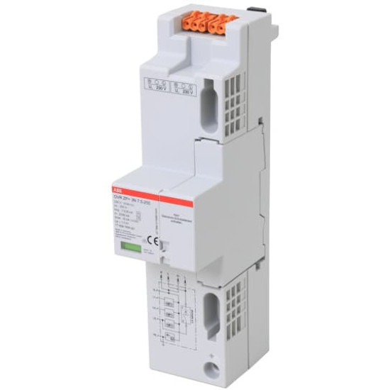 ABB OVR ZP+ 3N 7.5-255 SPD T1+2+3, 4p TT/TNS, 7.5/30kA ohne Sicherungsautomat, Made in Germany
