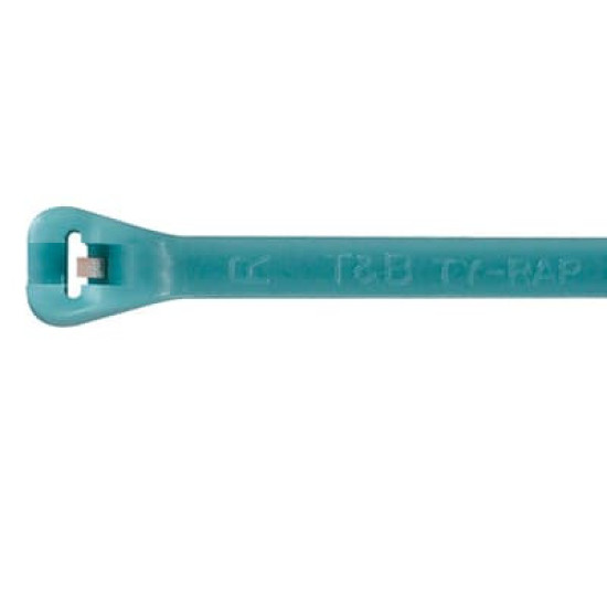 ABB TYZ525M Ty-Rap Stahlnasenkabelbinder 186x4,8 mm, 220N, Fluoropolymer ETFE, 100 Stück