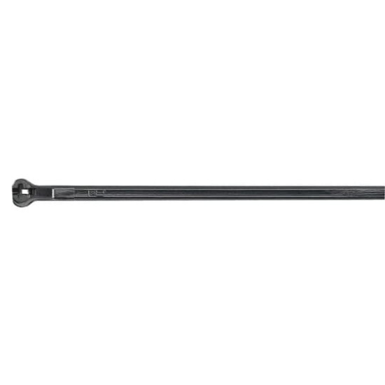 ABB TYB23MX Ty-Rap Stahlnasenkabelbinder Standard, 92x2,4 mm, 80N, schwarz, 1000 Stück