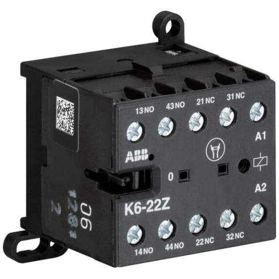 ABB K6-22Z-80 Kleinhilfsschütz 220-240V 40-450Hz, Made in Germany