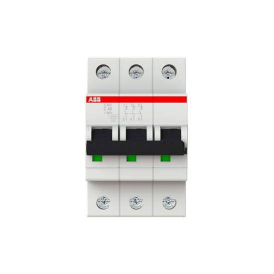 ABB S203-C40 Leitungsschutzschalter 3-polig Sicherungsautomat