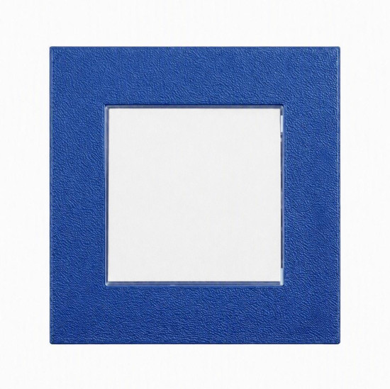 SOIXX Aufsteckrahmen für Lichtschalter Schneider Electric Asfora Blau Modernes Design ohne Demontage