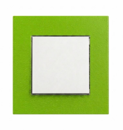 SOIXX Aufsteckrahmen für Lichtschalter Schneider Electric Asfora Grün Modernes Design ohne Demontage