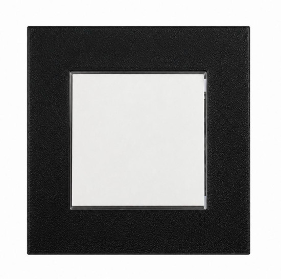 SOIXX Aufsteckrahmen für Lichtschalter Schneider Electric Asfora Schwarz Modernes Design ohne Demontage