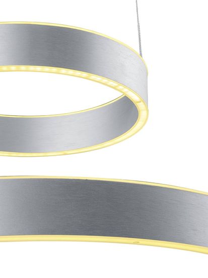 Hell Delta LED Pendelleuchte Dimmbar CCT Aluminium 20495/2-36
