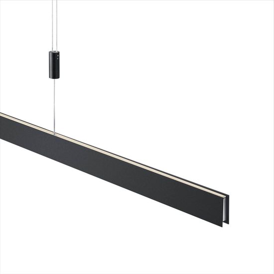 Hell Delta LED Pendelleuchte 3-fach Warmweiss Dimmbar Schwarz 20504/1-06