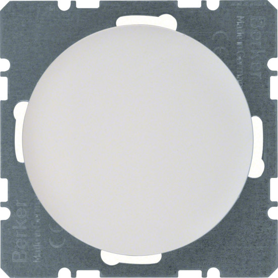 Berker 10092089 Blindverschluss mit Zentralstück R.1/R.3 polarweiß. glänzend