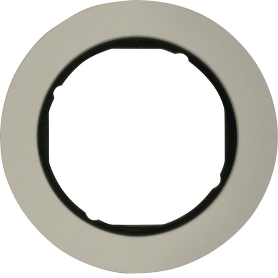 Berker 10112084 Rahmen 1fach Serie R.Classic Alu/schwarz