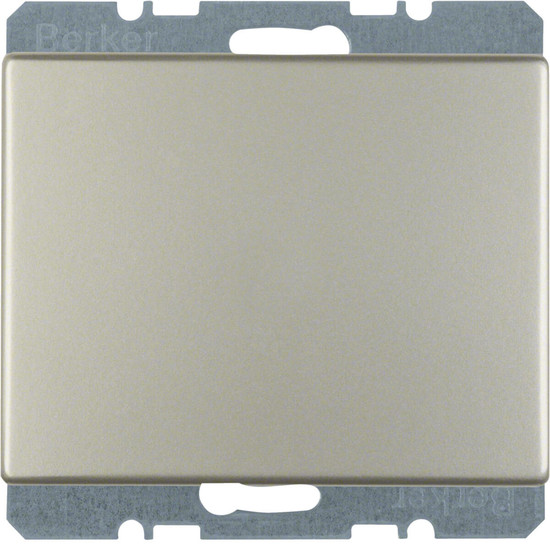 Berker 10457004 Blindverschluss mit Zentralstück K.5 Edelstahl Rostfrei