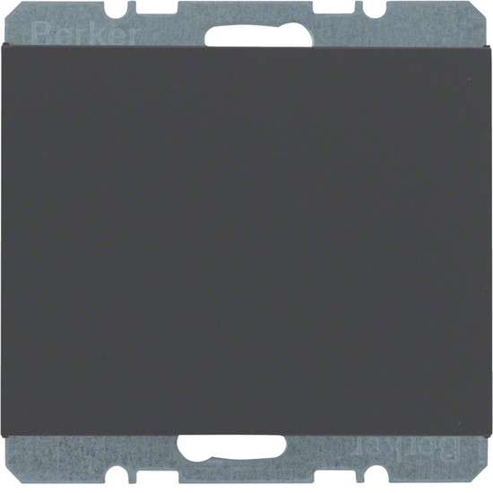 Berker 10457006 Blindverschluss mit Zentralstück K.1 anthrazit. matt