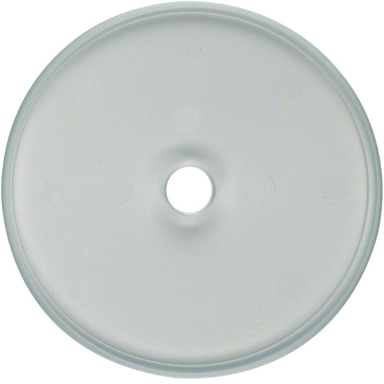 Berker 1090 Glasabdeckplatte für Drehschalter/-taster Serie Glas klar