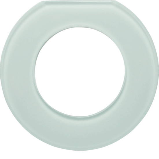 Berker 109219 Glasendrahmen 1fach Serie Glas polarweiß