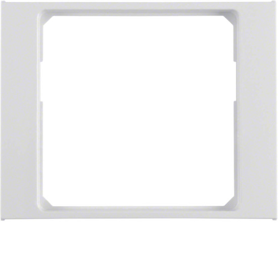 Berker 11087109 Adapterring für Zentralstück 50 x 50 mm K.1 polarweiß. glänzend